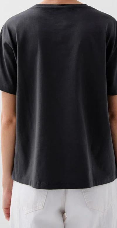 Scalpers Blurry Skull Tee In Black