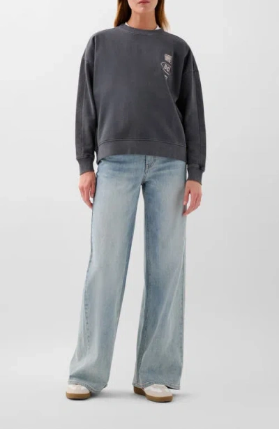 Scalpers Moya Flow Sweater In Blue