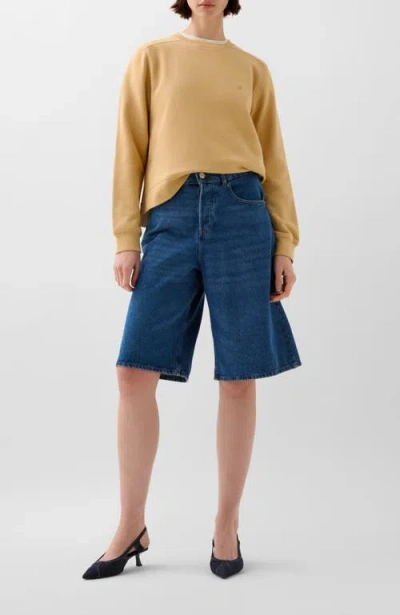 Scalpers Basic Fade Sweater In Yellow