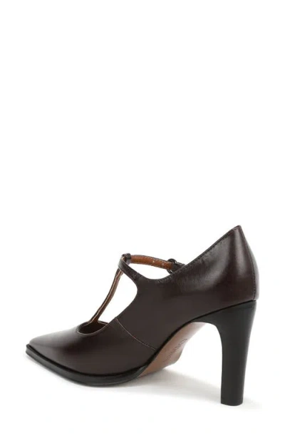 Sarto By Franco Sarto Atley T-strap Pointed Toe Pump In Black