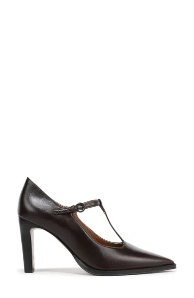 Sarto By Franco Sarto Atley T-strap Pointed Toe Pump In Black