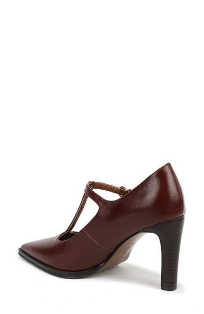 Sarto By Franco Sarto Atley T-strap Pointed Toe Pump In Red