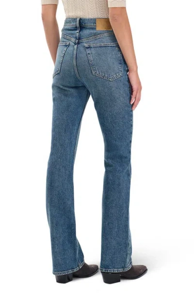 Rag & Bone Peyton Mid Rise Bootcut Jeans In Blue