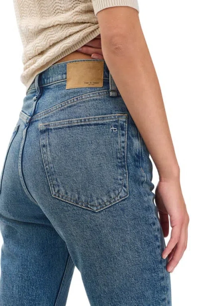 Rag & Bone Peyton Mid Rise Bootcut Jeans In Blue