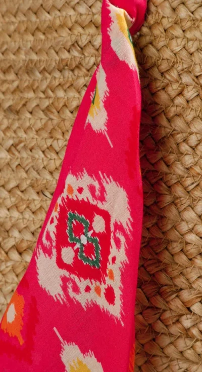 Scalpers Rafia Bag In Brown