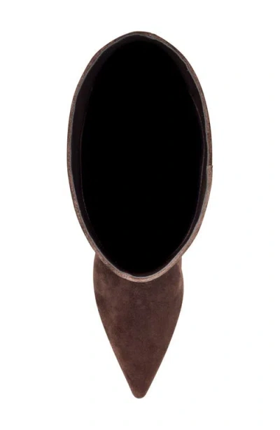 Marc Fisher Ltd Esmee Pointed Toe Knee High Boot In Brown