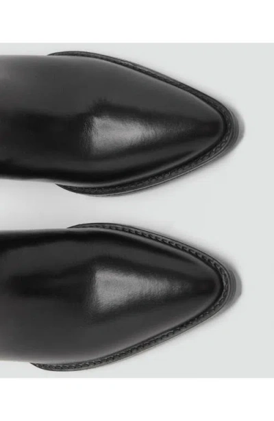 Mango Lorrain Western Boot In Black