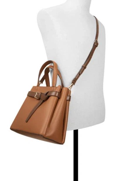 Aldo Ebaeclya Medium Satchel Bag In Brown