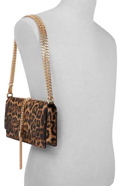 Aldo Lilithaa Faux Leather Crossbody Bag In Animal Print