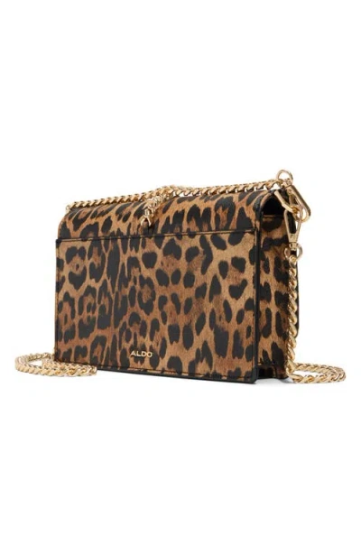 Aldo Lilithaa Faux Leather Crossbody Bag In Animal Print