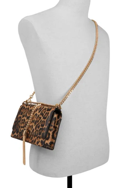 Aldo Lilithaa Faux Leather Crossbody Bag In Animal Print