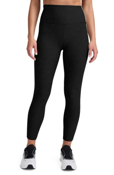 Beyond Yoga Spacedye At Your Leisure High Waisted Midi Legging In Black