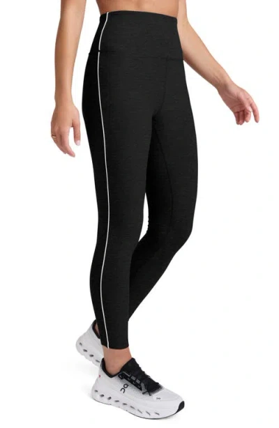 Beyond Yoga Spacedye At Your Leisure High Waisted Midi Legging In Black