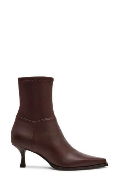 Steve Madden Stasia Pointed Toe Boot In Brown