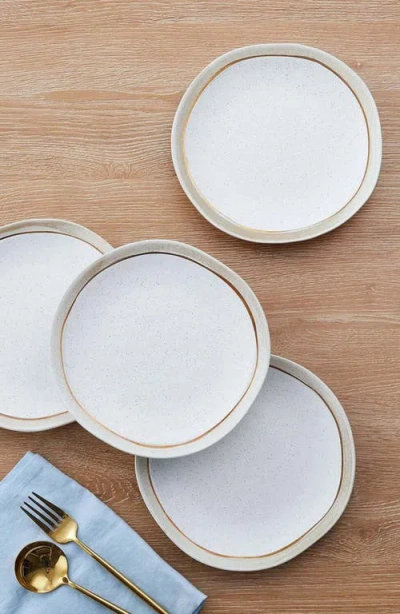 Stone Lain Clara 16 Pc. Dinnerware Set, Service For 4 In White