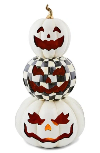 Mackenzie-childs Mackenzie Childs Courtly Check Stacked Illuminated In Multi