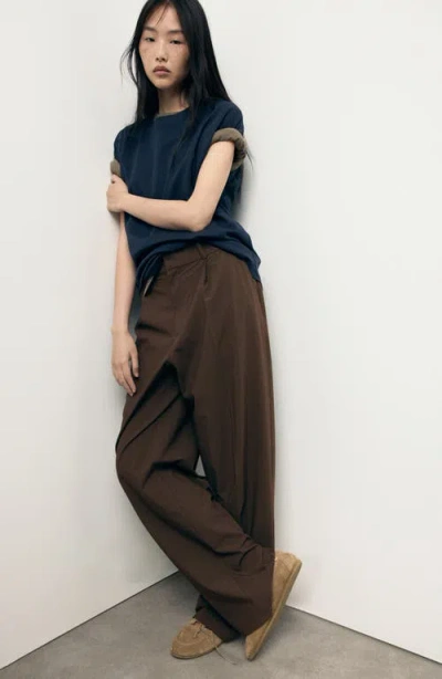 Mango Women's Low-rise Wide-leg Pants In Multi