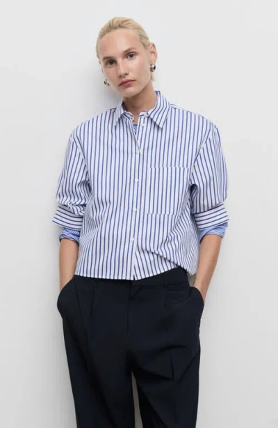 Mango Women's Low-rise Wide-leg Pants In Brown