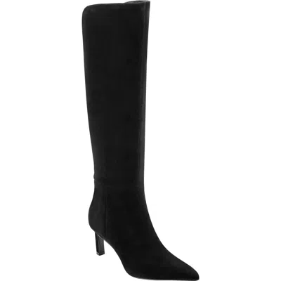 Marc Fisher Ltd Esmee Pointed Toe Knee High Boot In Animal Print