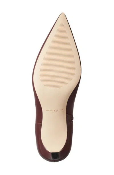 Marc Fisher Ltd Esmee Pointed Toe Knee High Boot In Burgundy
