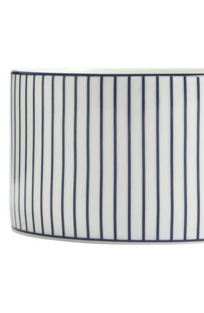 Wedgwood Gio Stripe Bone China Teacup & Saucer Set In Multi
