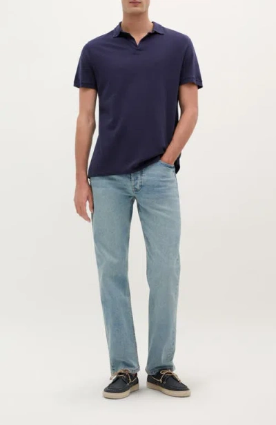 Scalpers Thin Polo In Blue
