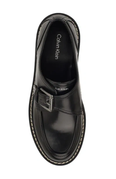 Calvin Klein Saundee Monk Strap Shoe In Multi