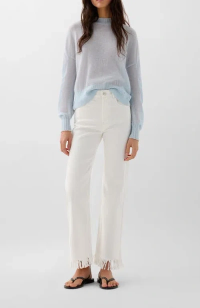 Scalpers Rivet Shell Denim Pant In White