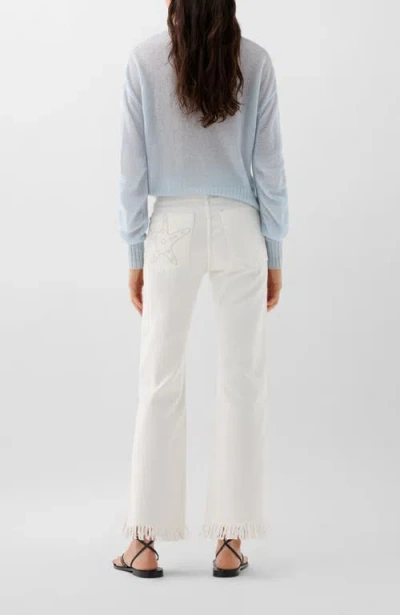 Scalpers Rivet Shell Denim Pant In White