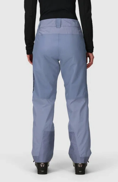 Outdoor Research Powderverse Snow Pants In Blue