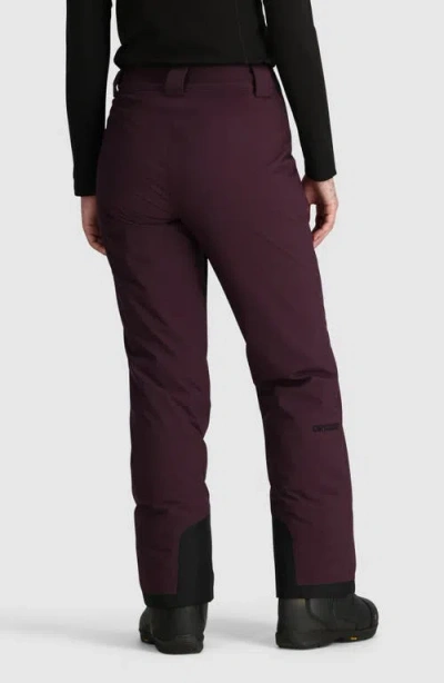 Outdoor Research Snowcrew Snow Pants In Brown