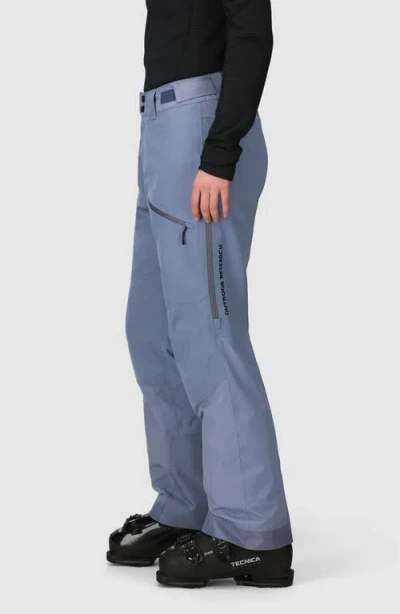 Outdoor Research Powderverse Snow Pants In Blue