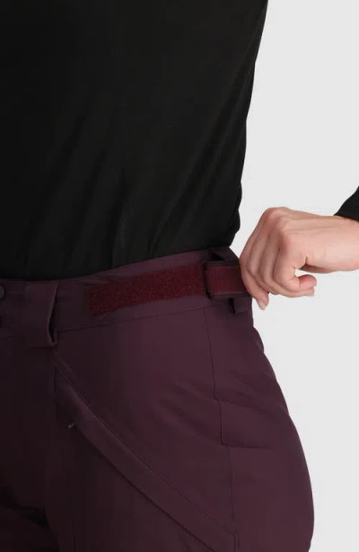 Outdoor Research Snowcrew Snow Pants In Brown