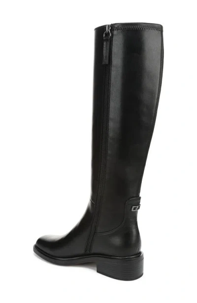 Franco Sarto Women's Gisella Wide Calf Round Toe Zip Tall Boots In Black