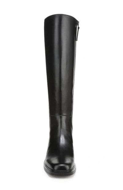 Franco Sarto Women's Gisella Wide Calf Round Toe Zip Tall Boots In Black
