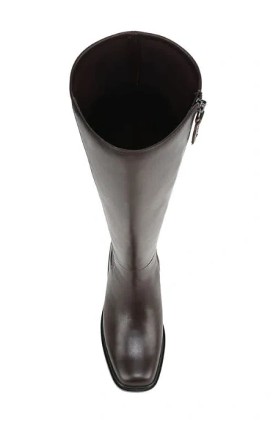 Franco Sarto Women's Gisella Round Toe Zip Tall Boots In Brown