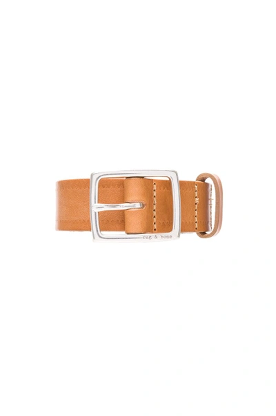 Shop Rag & Bone Boyfriend Belt In Nude