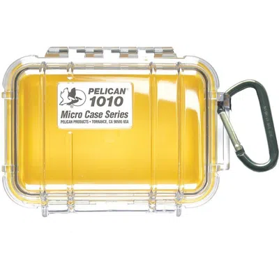 Pelican 1010 Micro Case  For Iphone, Cell Phone, Gopro, Camera, And More In Yellow
