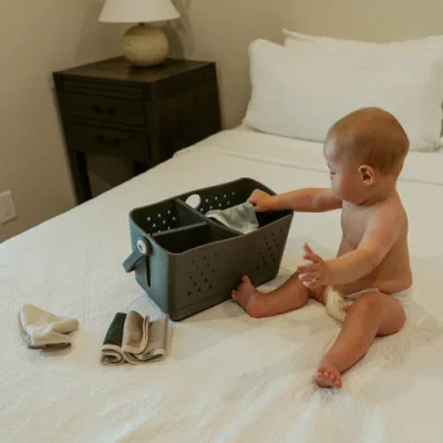 Parker Baby Co. Terry Baby Washcloths In Blue