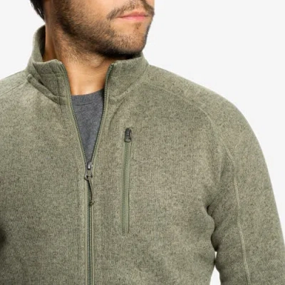 Peter Manning Nyc Polartec Fleece Jacket In Green