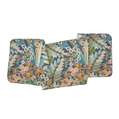 Carol & Frank Posy Table Runner 14" X 51" In Multi