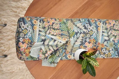 Carol & Frank Posy Table Runner 14" X 51" In Multi