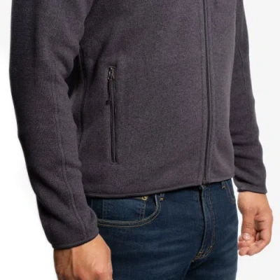 Peter Manning Nyc Polartec Fleece Jacket In Black