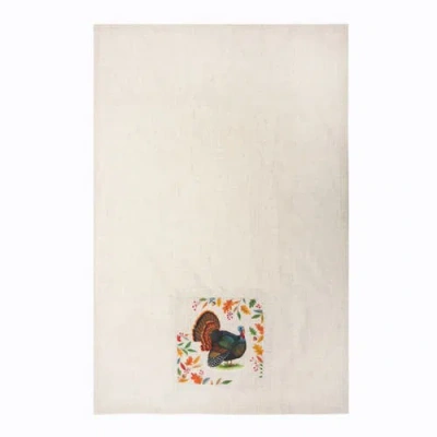 C & F Home C&f Home Gobble & Gather Turkey Towel In Animal Print