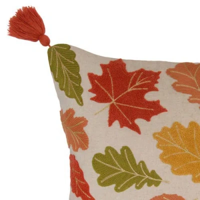 C & F Home C&f Home Autumn Leaves Pillow In Multi