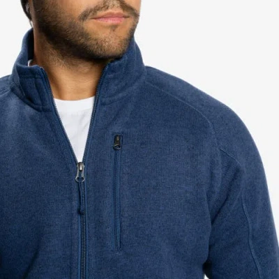 Peter Manning Nyc Polartec Fleece Jacket In Blue