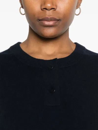 Vince Henley Vest In Black