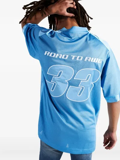 Rta Andres Mesh T-shirt In Blue