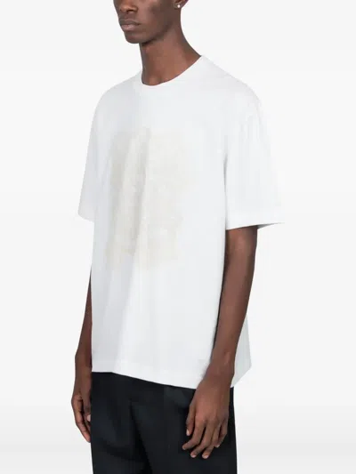 Lacoste White Back To Work Tier 0-1 T-shirt In White