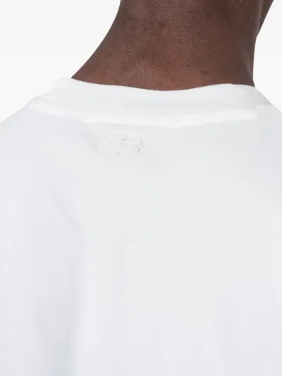 Lacoste White Back To Work Tier 0-1 T-shirt In White